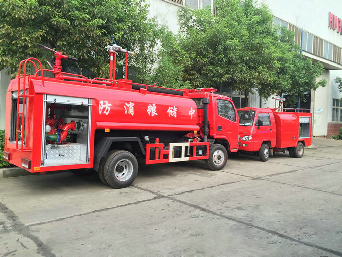 東風(fēng)多利卡4噸消防灑水車圖片3